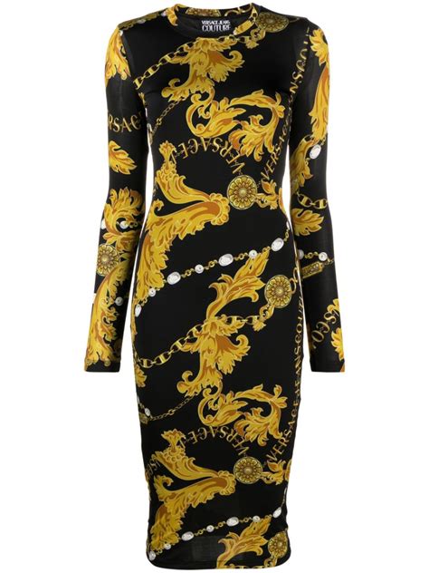 versace jeans dress online|Versace Jeans couture baroque.